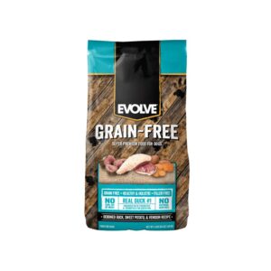 EVOLVE DOG GRAIN FREE  PATO 11LB – 4.98 KG
