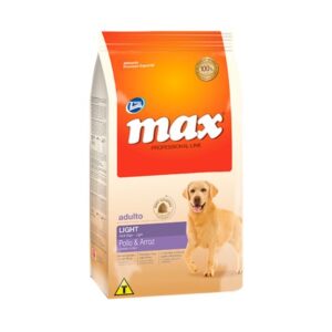 MAX LIGHT POLLO Y ARROZ 15KG