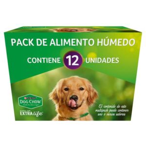 CAJA DOG CHOW POUCH X 12 UNIDADES