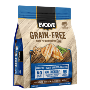 EVOLVE CAT GRAIN FREE CHICKEN – POLLO 11 LB – 4.98 KG