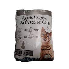 ARENA CALABAZA CARBON ACTIVADO DE COCO 25 KG