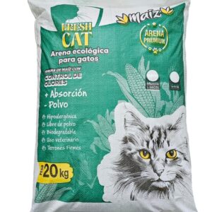 ARENA DE MAIZ FRESH CAT 20 KG- ECOLOGICA