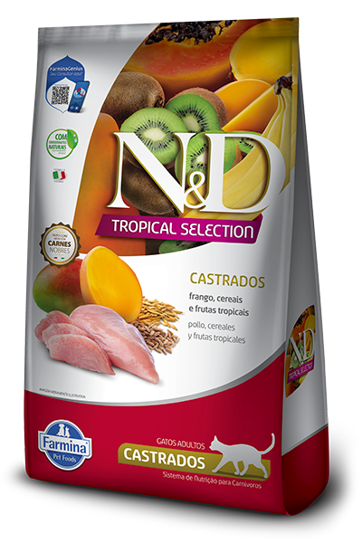 NYD TROPICAL GATO CASTRADO SABOR POLLO 7 KG